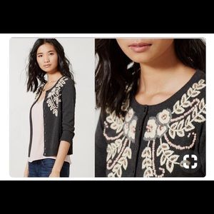 Tabitha Beaded Cardigan by Anthropologie